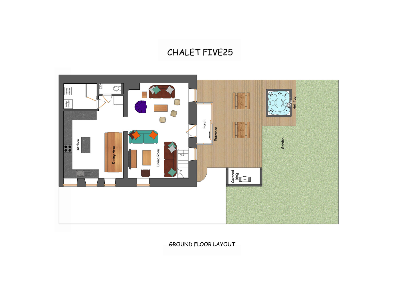 Chalet Five25 Floorplan
