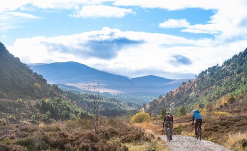 Cairngorms gravel riding