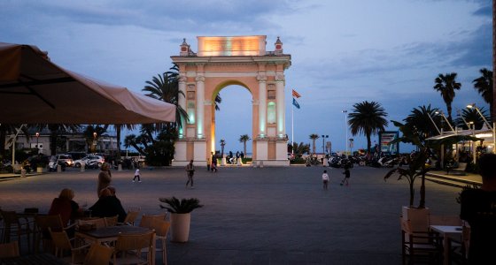 Finale Ligure arch way