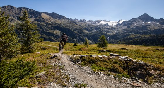 la thuile glacier bike park