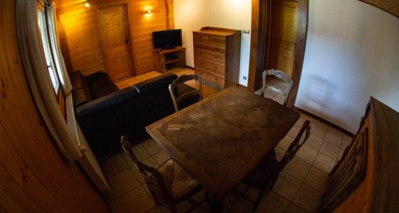 open plan aprtment morzine