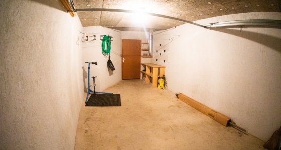 mtb accomodation morzine with secure garage