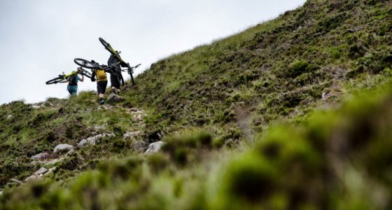 hike a bike in scotland