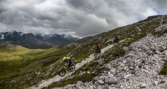 single track gold in torridon