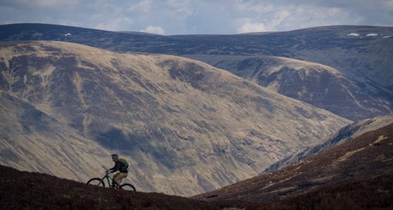 Scotland mountain biking adventure