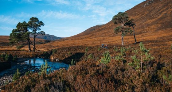 cairngorms loch mtb holiday