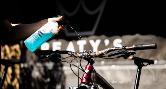 Bike wash Morzine apartment