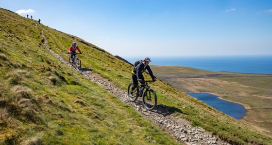 Pont Scethin Mountain bike loop in wales