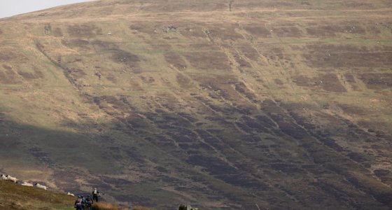 Brecon beacons big mtb climb