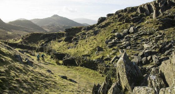 Lake district mountain bike