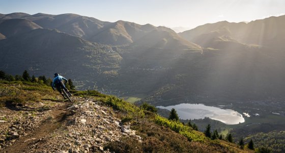 Mountain biking in the Pyrenees