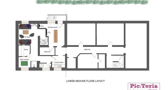 chapelle floor plan basement